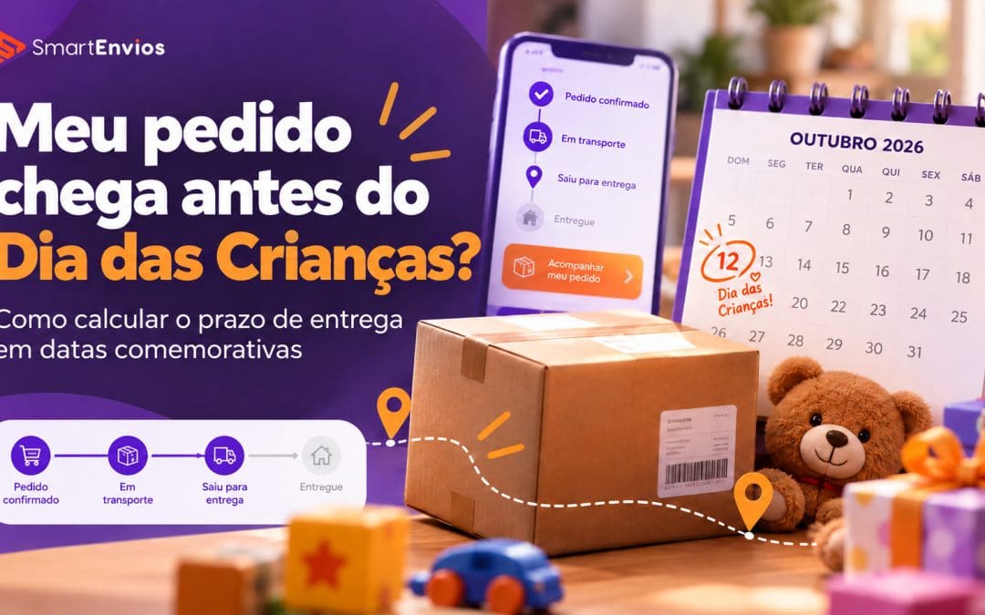 Meu pedido chega antes do Dia das Crianças? Como calcular o prazo de entrega em datas comemorativas